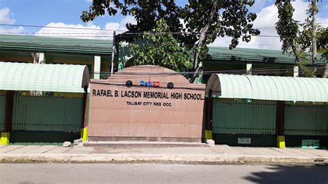 rafael b. lacson memorial high school photos